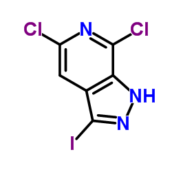 5,7-Dichloro-3-iodo-1H-pyrazolo[3,4-c]pyridine picture
