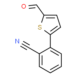 2-(5-FORMYL-THIOPHEN-2-YL)-BENZONITRILE Structure