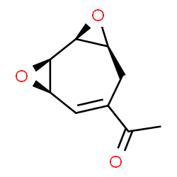 Ethanone, 1-(3,9-dioxatricyclo[6.1.0.02,4]non-5-en-6-yl)-, (1alpha,2alpha,4alpha,8alpha)- (9CI) Structure