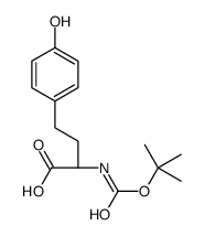 BOC-L-高酪氨酸结构式