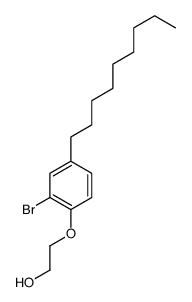 2-(2-bromo-4-nonylphenoxy)ethanol Structure