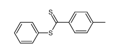 4-Methyldithiobenzoesaeurephenylester Structure