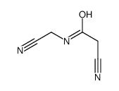 2-Cyano-N-(cyanomethyl)acetamide结构式