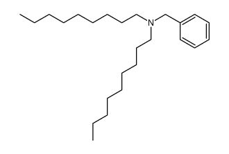 benzyl-dinonyl-amine结构式