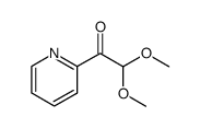 1-(α-Pyridyl)-glyoxal-2-dimethylacetal结构式