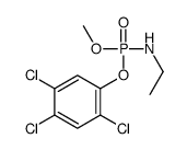 N-[methoxy-(2,4,5-trichlorophenoxy)phosphoryl]ethanamine Structure