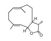 11βH,13-dihydrocostunolide Structure