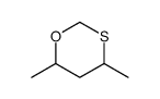 4,6-dimethyl-1,3-oxathiane Structure