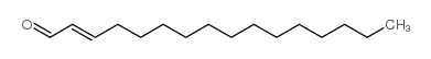 (E)-2-Hexadecenal structure