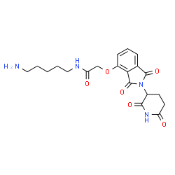 Thalidomide-O-amido-C5-NH2 structure