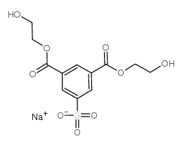 sodium bis(2-hydroxyethyl) 5-sulphonatoisophthalate Structure