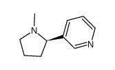 (+)-Nicotine Structure