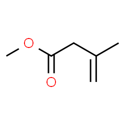 3-Butenoic acid, 3-Methyl-, Methyl ester结构式