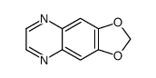 1,3-Dioxolo[4,5-g]quinoxaline (9CI) Structure