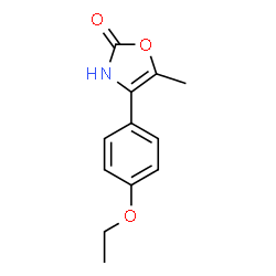 2(3H)-Oxazolone,4-(4-ethoxyphenyl)-5-methyl-(9CI) structure