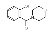 Methanone,(2-hydroxyphenyl)-4-morpholinyl-结构式