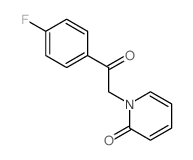 1-[2-(4-fluorophenyl)-2-oxo-ethyl]pyridin-2-one Structure