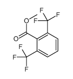 Methyl 2,6-bis(trifluoromethyl)benzoate结构式