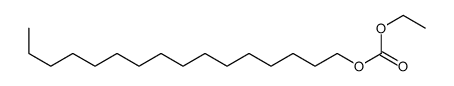 ethyl hexadecyl carbonate Structure