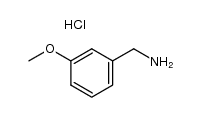 (3-methoxyphenyl)methanamine hydrochloride Structure