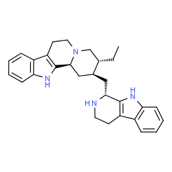 16-[(1R)-2,3,4,9-Tetrahydro-1H-pyrido[3,4-b]indol-1-yl]-17-norcorynan Structure