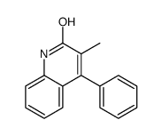 3-methyl-4-phenyl-1H-quinolin-2-one Structure