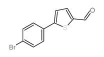 5-(4-Bromophenyl)thiophene-2-carbaldehyde Structure