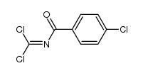 (4-chloro-benzoyl)-carbonimidic acid dichloride结构式