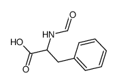 N-甲酰基-DL-苯丙氨酸结构式
