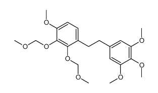1-methoxy-2,3-bis(methoxymethoxy)-4-(3,4,5-trimethoxyphenethyl)benzene结构式