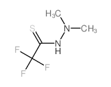 2,2,2-trifluoro-N,N-dimethyl-ethanethiohydrazide Structure