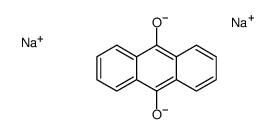 disodium,anthracene-9,10-diolate Structure