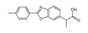 α-Methyl-2-(4-methylphenyl)-6-benzoxazoleacetic acid picture