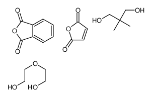 Phthalic anhydride,maleic acid,diethylene glycol,neopentyl glycol polymer Structure