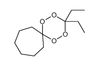 1,2,4,5-Tetraoxaspiro[5.6]dodecane,3,3-diethyl-(9CI) Structure