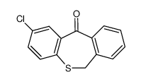 2-chlorodibenzo(b,e)thiepin-11(6H)-one结构式