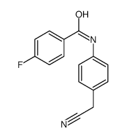 Benzamide, N-[4-(cyanomethyl)phenyl]-4-fluoro- (9CI) picture