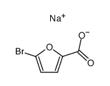 sodium 5-bromo-2-furoate结构式