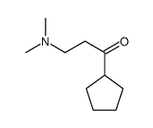 1-cyclopentyl-3-(dimethylamino)propan-1-one Structure