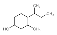 Cyclohexanol,3-methyl-4-(1-methylpropyl)- Structure