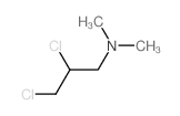 2,3-dichloro-N,N-dimethyl-propan-1-amine结构式