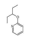 Pyridine, 2-(1-ethylpropoxy)- (9CI) structure