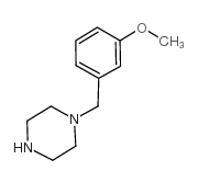 1-(3-Methoxybenzyl)piperazine Structure