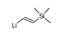(trans-β-(trimethylsilyl)vinyl) lithium结构式