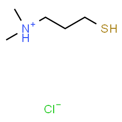 dimethyl(3-mercaptopropyl)ammonium chloride structure