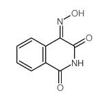 1,3,4(2H)-Isoquinolinetrione,4-oxime structure