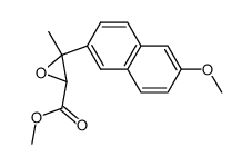 METHYL 3-(6-METHOXY-2-NAPHTHYL)-3-METHYL GLYCIDATE结构式