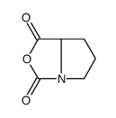 tetrahydro-1H,3H-pyrrolo[1,2-c]oxazole-1,3-dione结构式