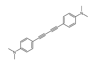 4-[4-[4-(dimethylamino)phenyl]buta-1,3-diynyl]-N,N-dimethylaniline结构式