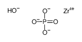 zirconium(4+),hydroxide,phosphate Structure